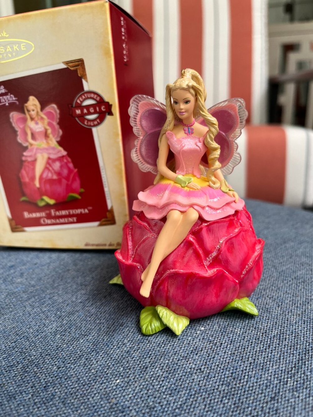 NIB Rare 2005 Hallmark Keepsake Barbie Fairytopia Ornament QXI6512